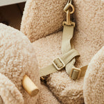 Personalised Nattou Caramel Bear Borg Rocker