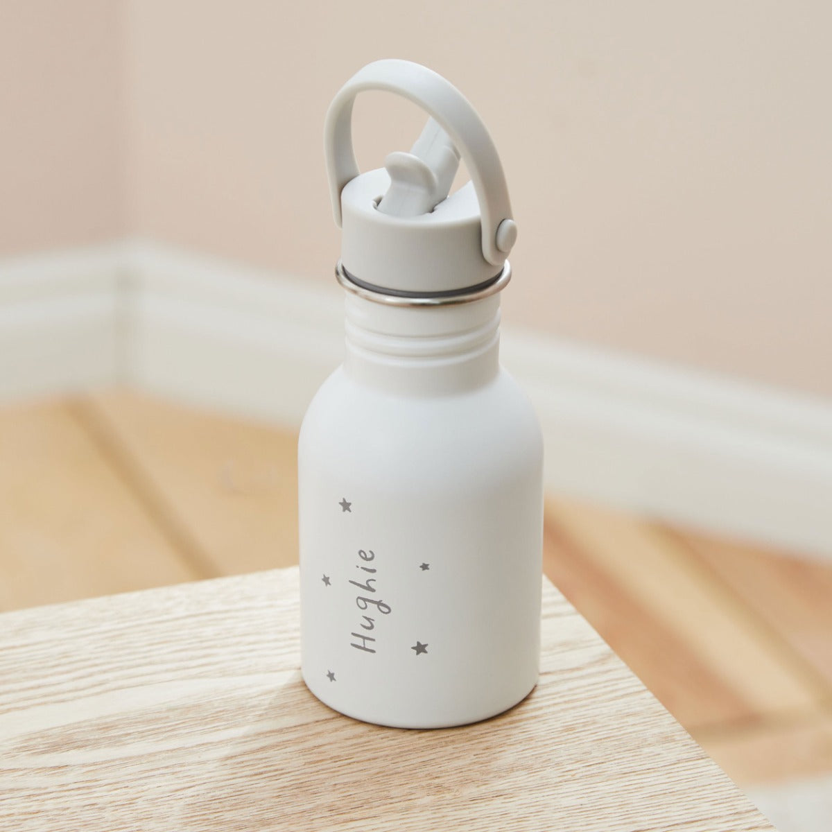 Personalised Name Engraved Ecru Bottle