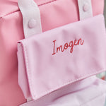 My Kids Personalised Cherries Medium Pink Backpack