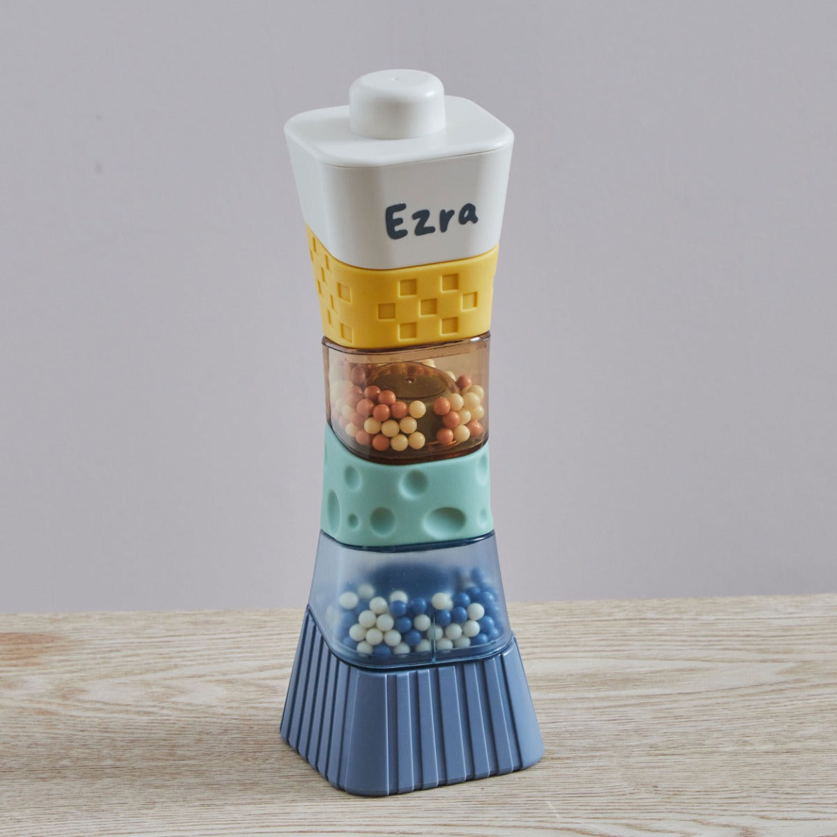 Personalised Baby to Love Stacking Sensory Tower – My 1st Years