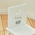 Personalised Born To Be Loved Star Elephant Chair