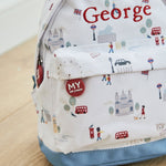 Personalised London Mini Backpack