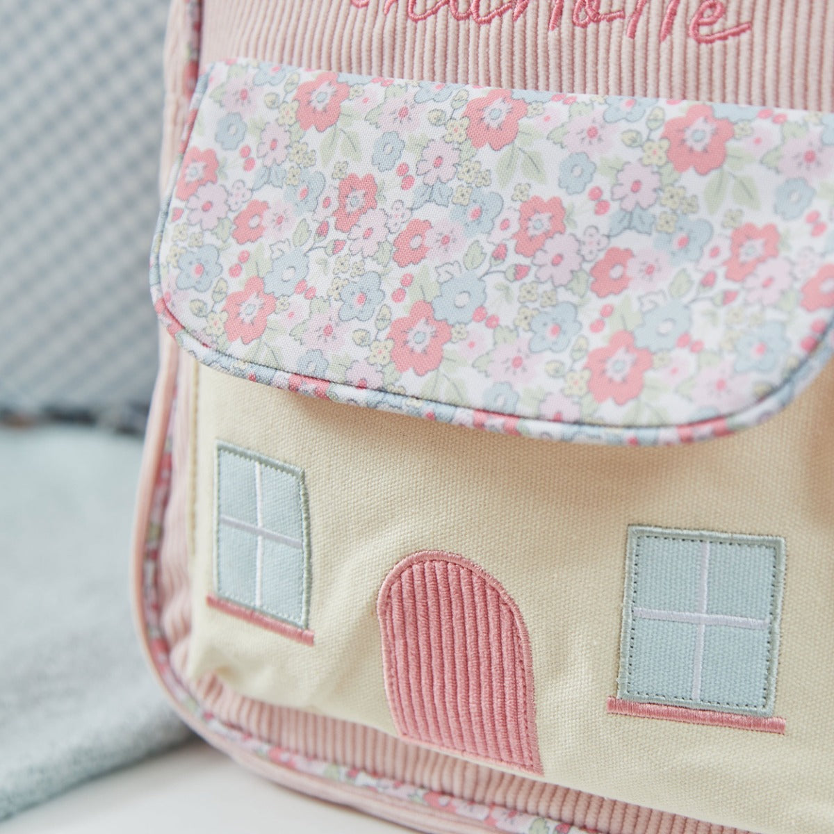 Personalised Cottage Medium Backpack
