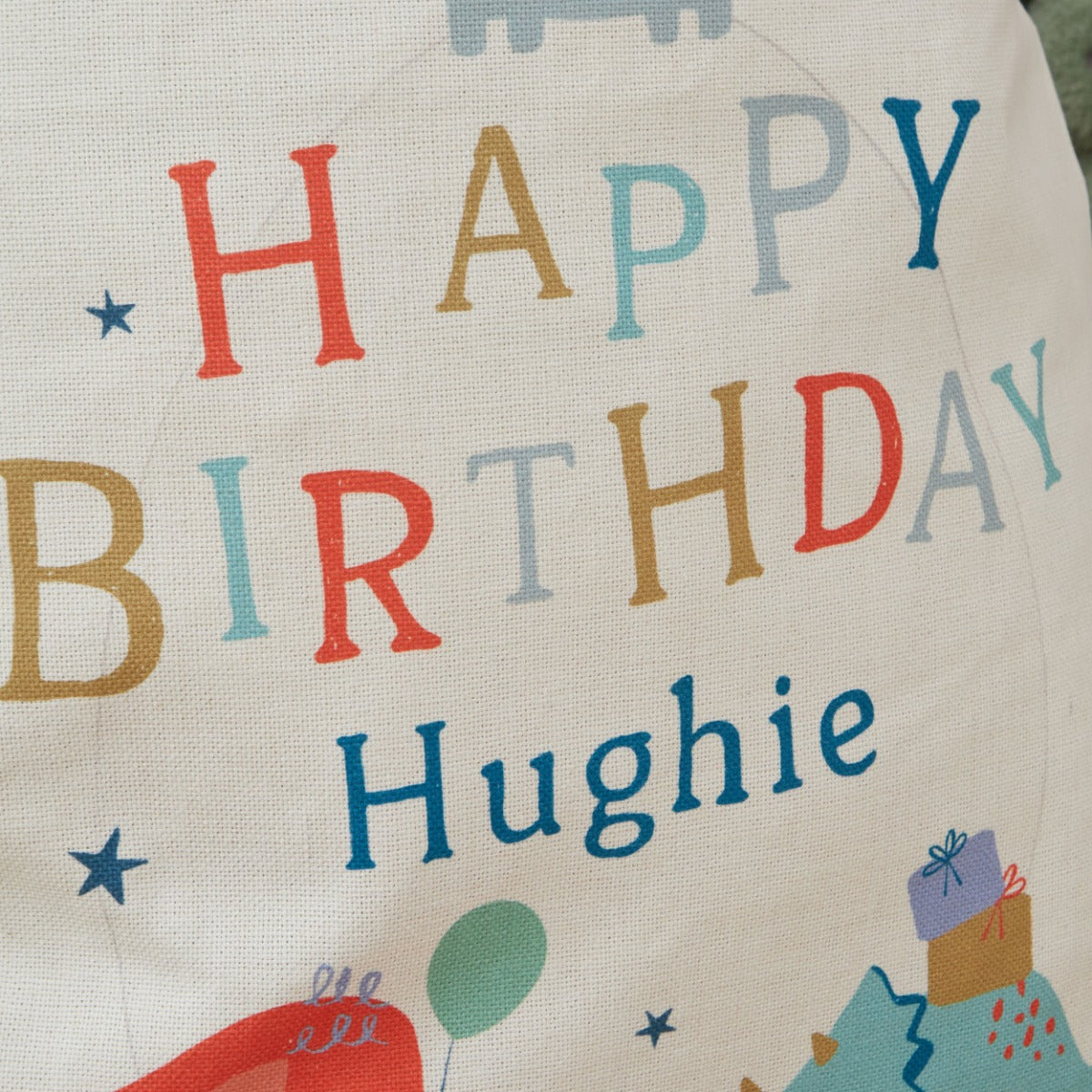 Personalised Dino Cream Sack