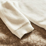Personalised Gingerbread Ivory Fleece Onesie