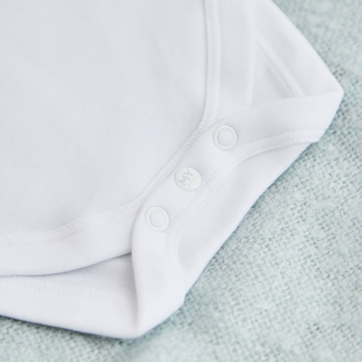 Personalised Our 1st Valentine's Day Bodysuit in White