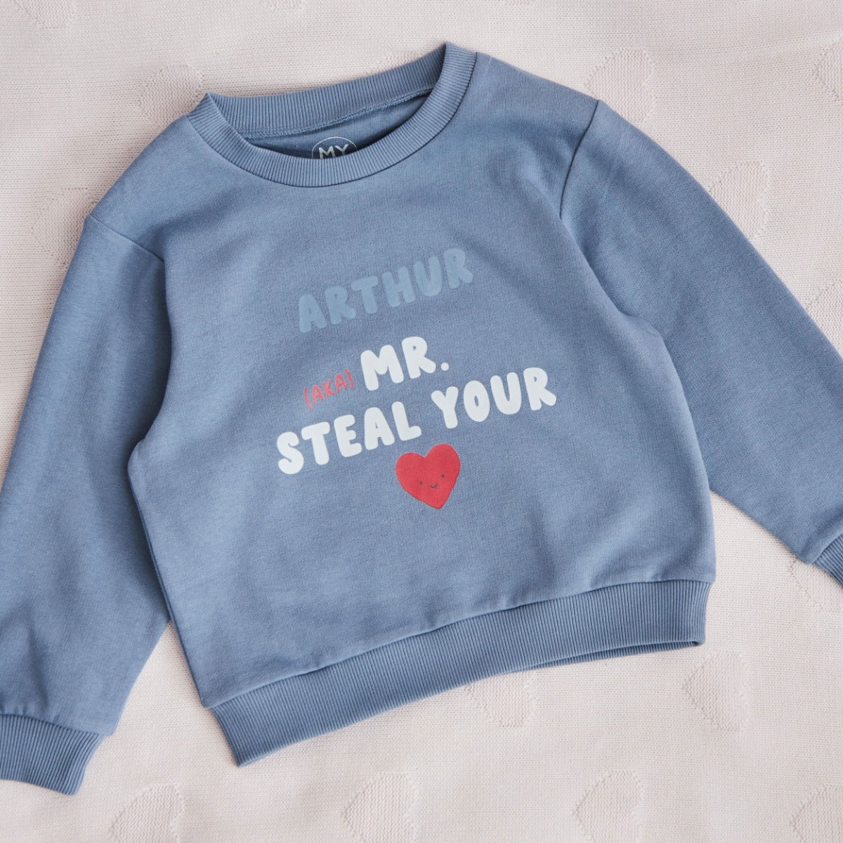My Personalised Mr Steal Your Heart Sweatshirt