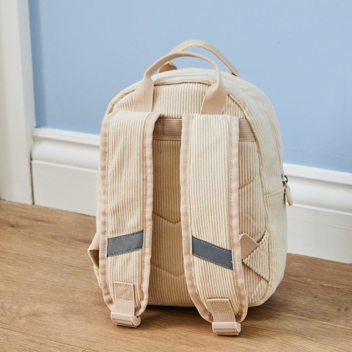 Personalised Ecru Cord Duck Family Mini Backpack – My 1st Years