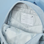 Personalised Blue Cord Dino Mini Backpack