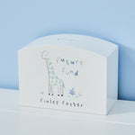 Personalised Cuddle Club Wooden Money Box FSC®