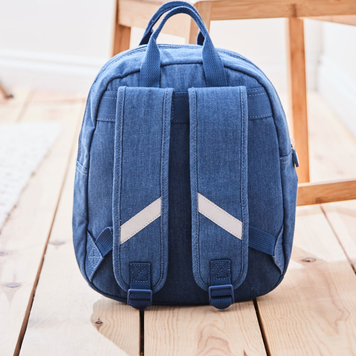 Personalised Safari Denim Backpack 