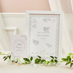 Personalised Baby Shower Message To The Parents Framed Wall Art & Sign