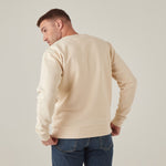 Personalised Men's Cream What A Year Slim-Fit Sweatshirt 