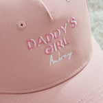 Personalised Girls' Daddy's Girl Cap in Pink