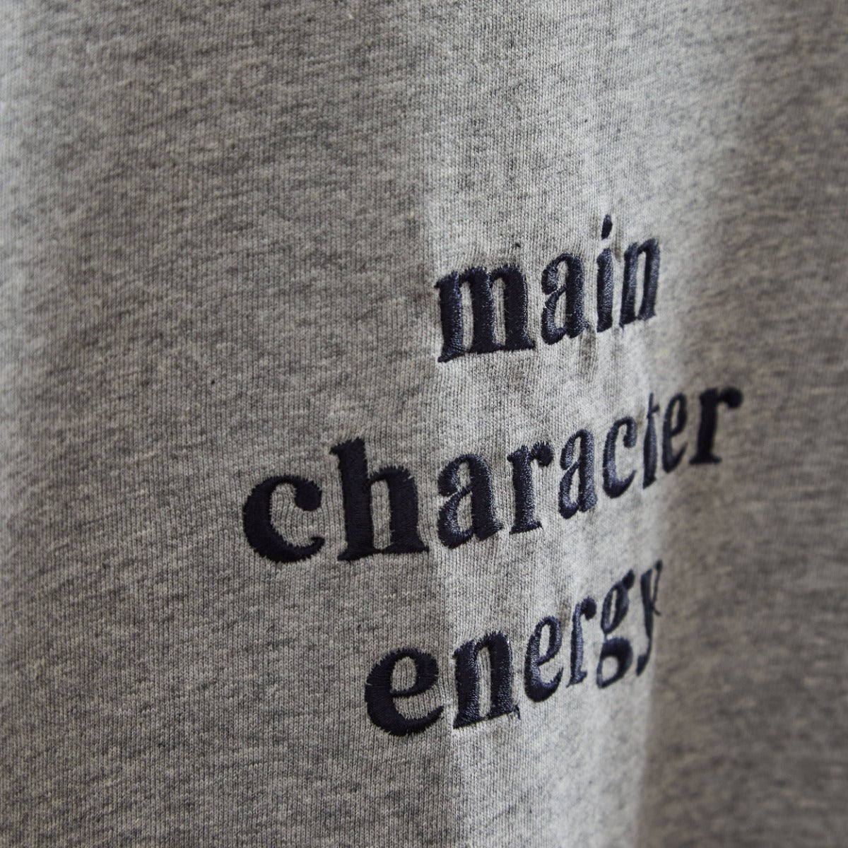 Personalised Grey Slogan T Shirt
