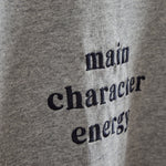 Personalised Grey Slogan T Shirt