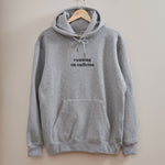 Personalised Grey Slogan Hoodie