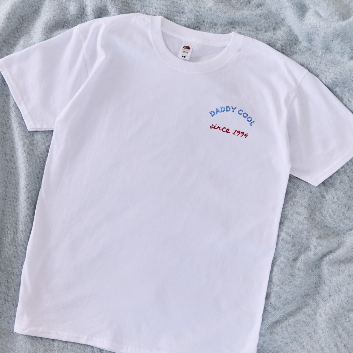 Personalised Cool Dads Club White T-shirt