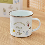 Personalised Head Gardener Enamel Mug