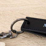 Personalised Daddy Keyring in Black