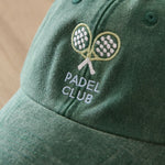Personalised Men's Forest Green Padel Cap