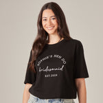 Personalised Black Hen Do T-Shirt