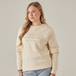 Personalised Cream Bridesmaid Sweatshirt