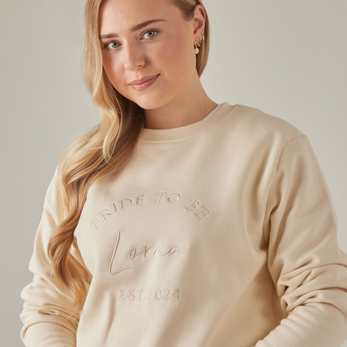 Personalised Bride To Be Sweatshirt