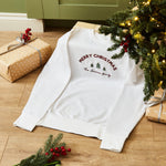 Personalised Adult Merry Christmas Family Jumper