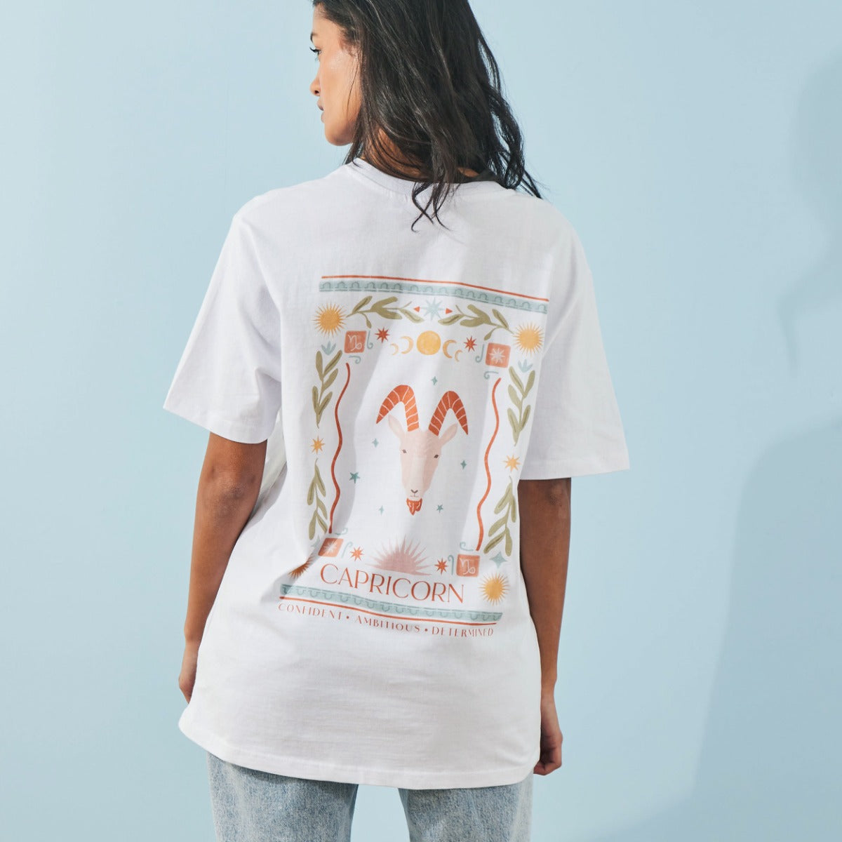 Personalised Zodiac Sign T-Shirt by Made Yours