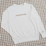 Personalised White Mama Sweatshirt