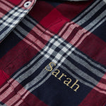 Personalised Womens Tartan PJ Set