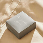 Personalised Heart Sterling Silver Disc Necklace