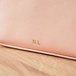 Personalised Medium Pink Make-Up Bag
