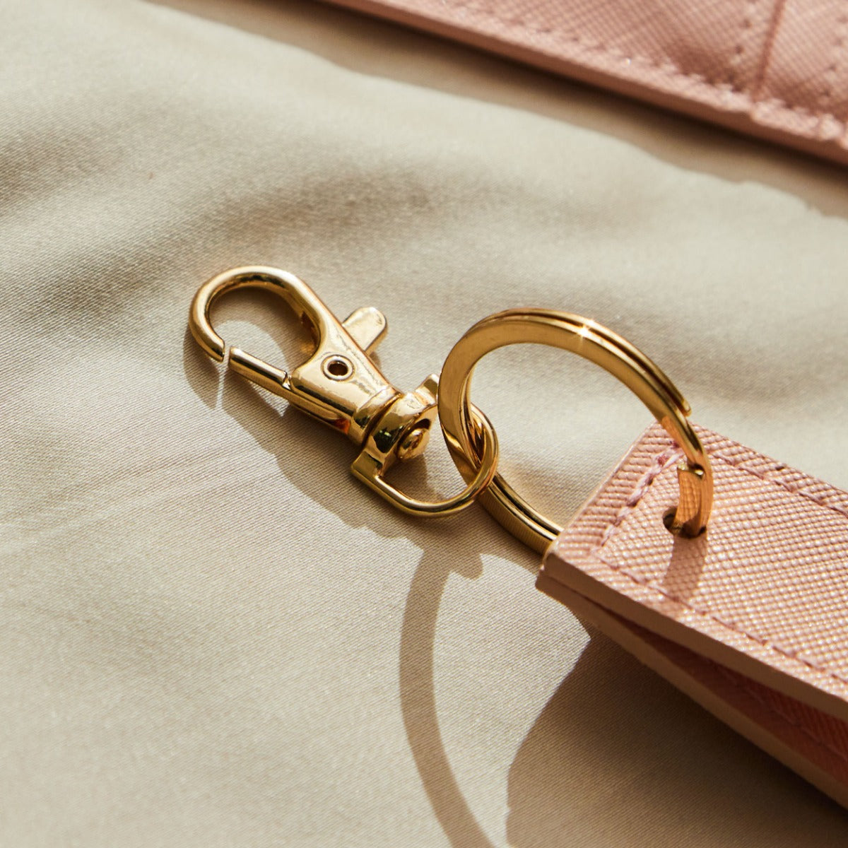 Personalised Retro Pink Keyring