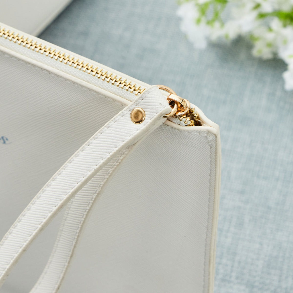 Personalised Something Blue Accessories Pouch 