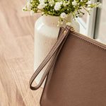 Personalised Taupe Everyday Pouch