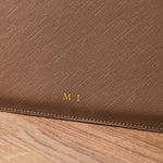 Personalised Taupe Everyday Pouch
