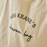 Personalised Canvas Beach Tote Bag