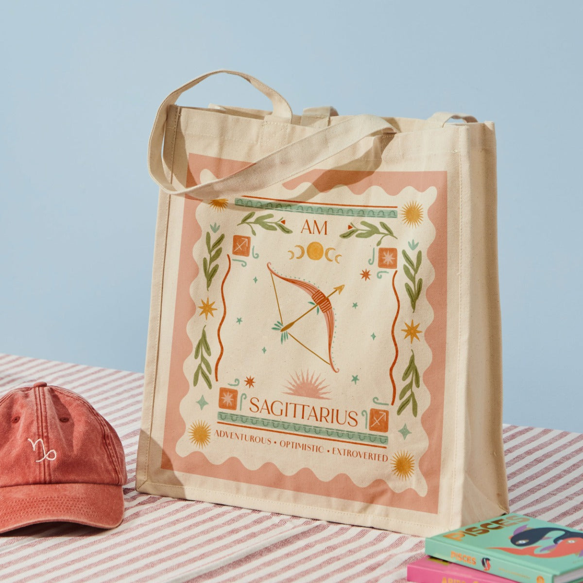Personalised Zodiac Sign Tote Bag
