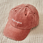 Personalised Rust Vintage Font Adult Baseball Cap