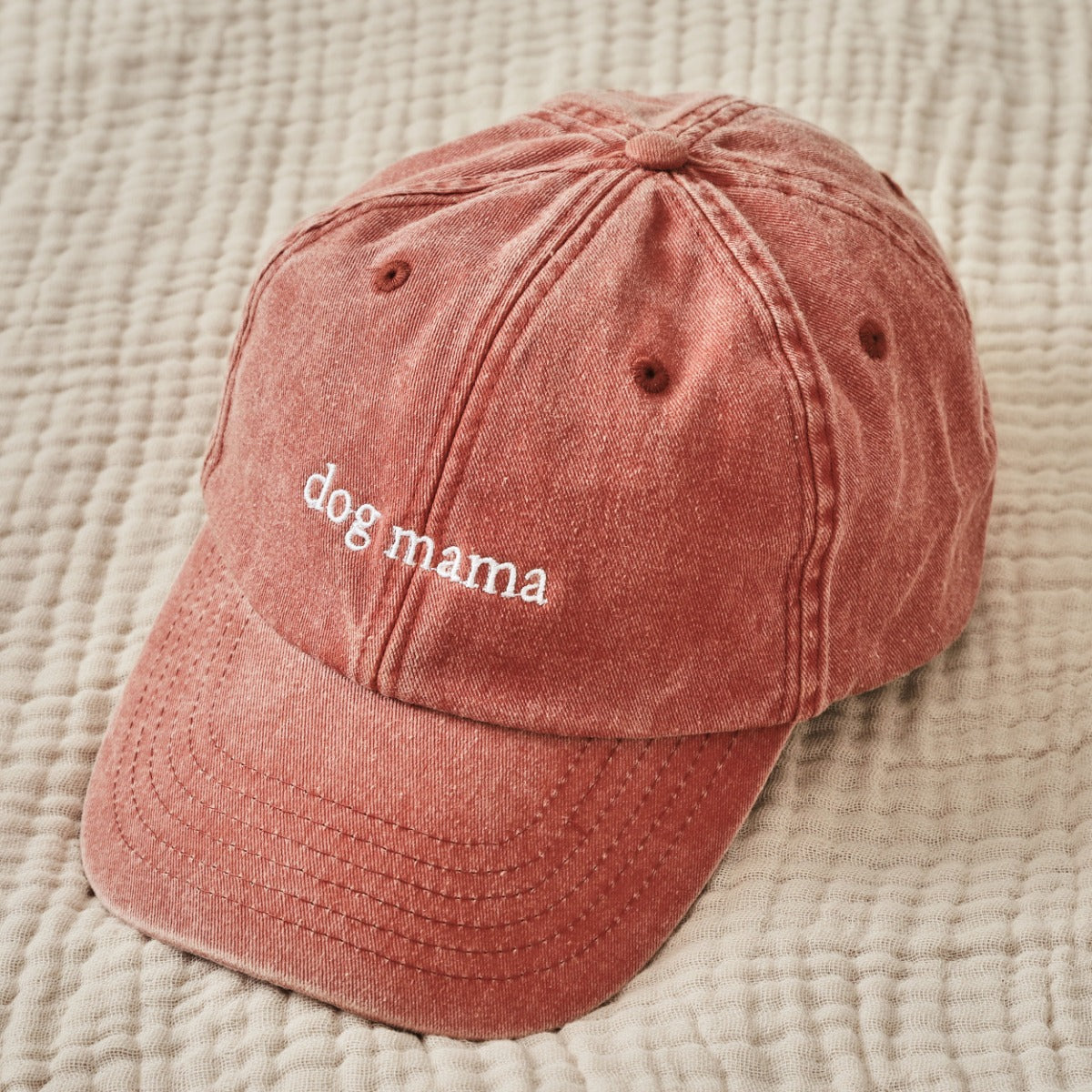 Personalised Rust Vintage Font Adult Baseball Cap