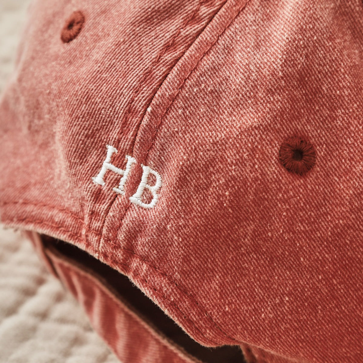 Personalised Rust Vintage Font Adult Baseball Cap