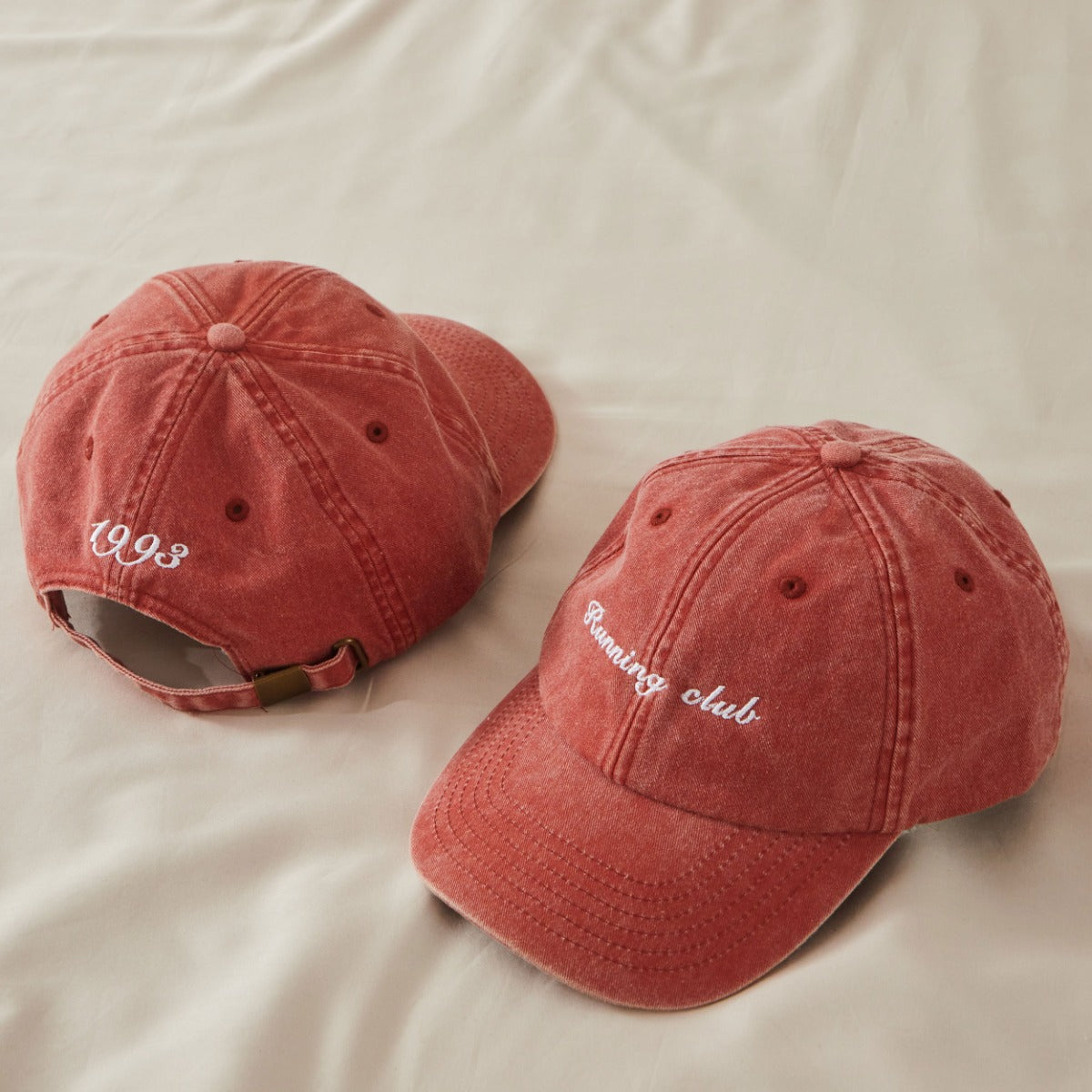 Personalised Rust Vintage Font Adult Baseball Cap