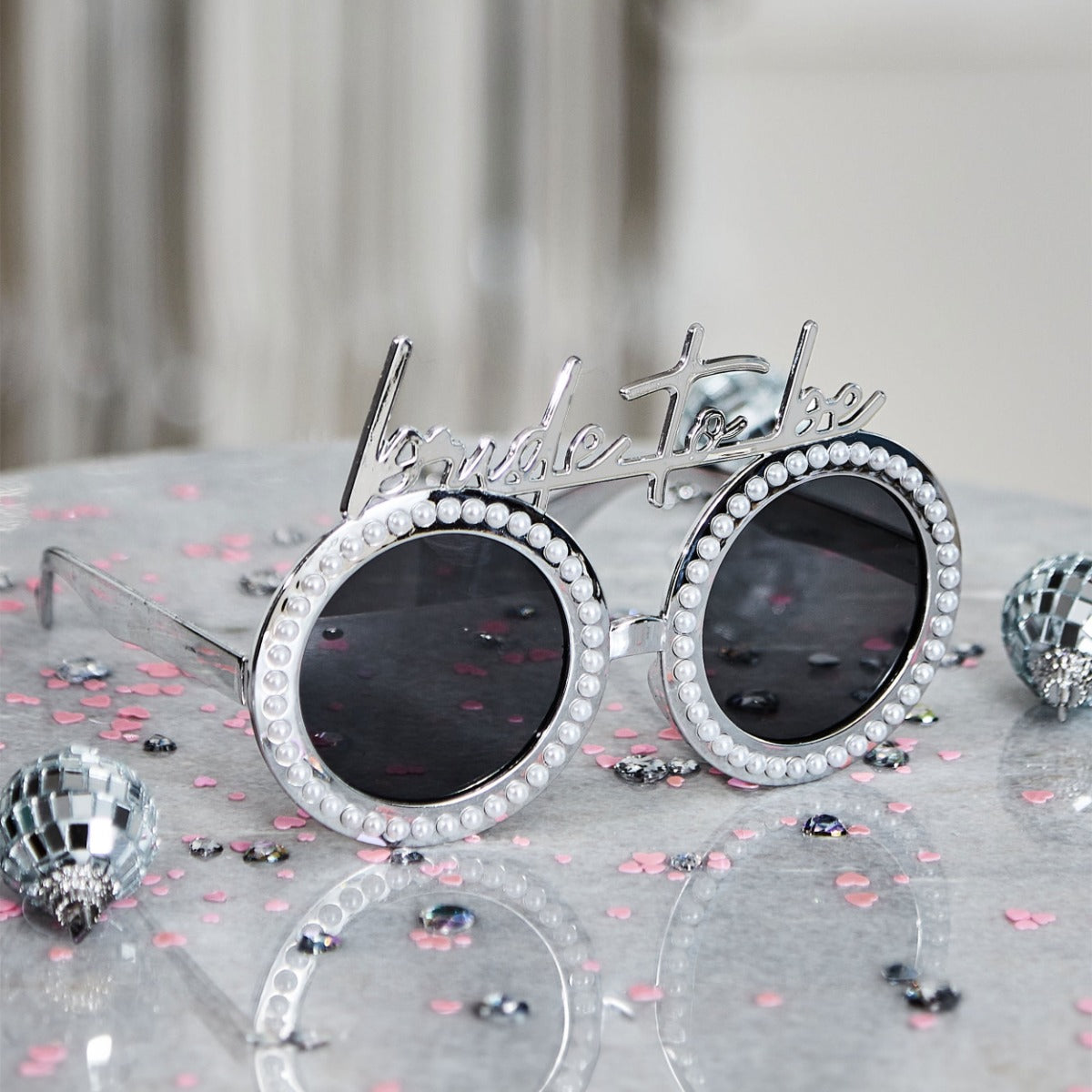 Ginger Ray Bride-To-Be Silver Glasses