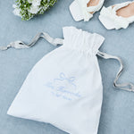 Personalised 'I Do' Shoes Dust bag for the Bride