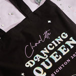 Personalised Dancing Queen Black Tote Bag 