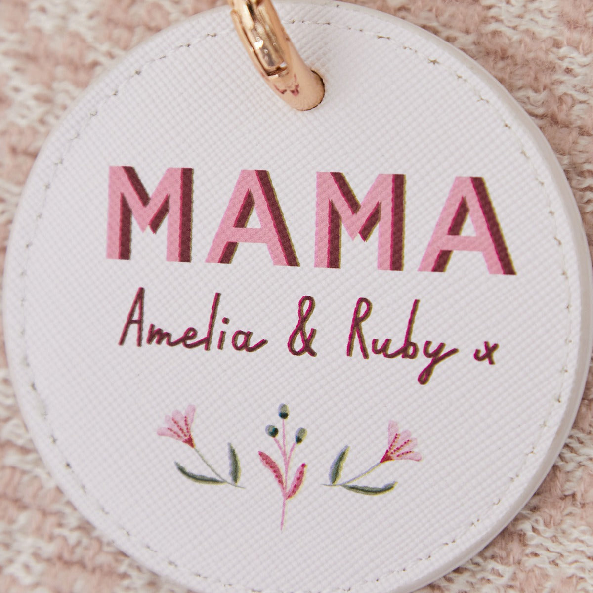 Personalised Mama Keyring 