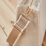 Personalised Mama Medium Canvas Tote Handbag in Caramel