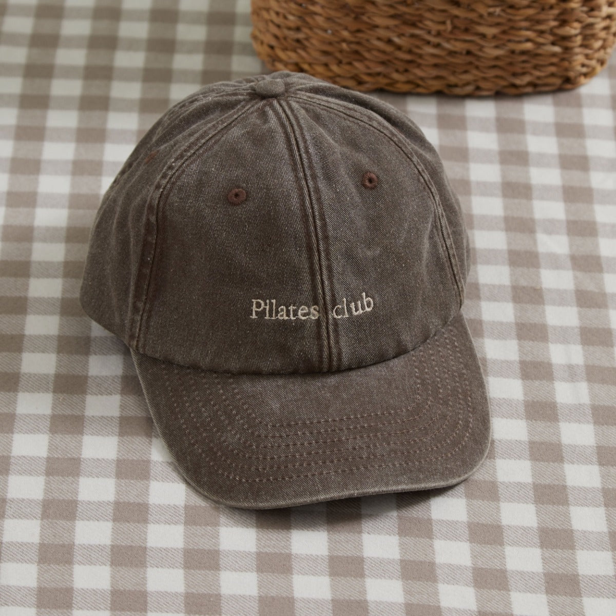 Personalised Vintage Brown Adult Cap